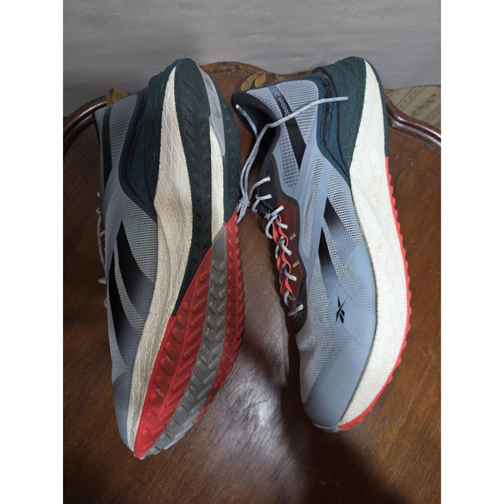 Reebok Floatride Energy Running Shoes Men's Size 12 Gray Red Athletic Trainers